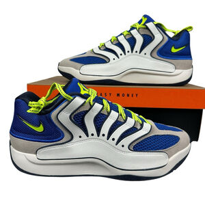 Nike KD 18 Smart City Basketball Sneaker Royal Blue Yellow Mens 10.5 Women’s 12